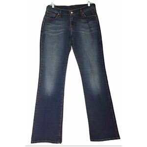 LUCKY BRAND DUNGAREE Sz 29 Boot Cut Reg Strtch Denim Jeans